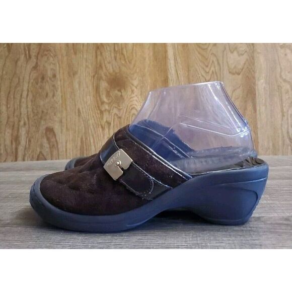 Dr. Scholl's Devotion Quilted Clogs Womens Size 6.5 Brown - Picture 3 of 11